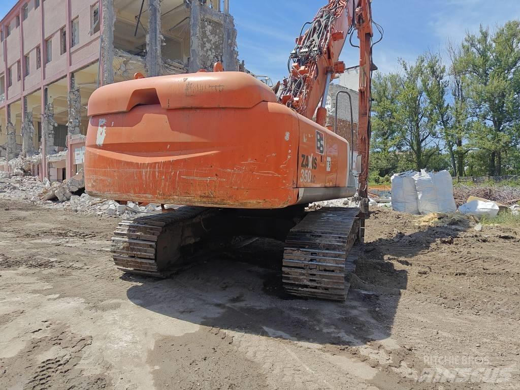 Hitachi ZX 350 Gravemaskiner med lang bom