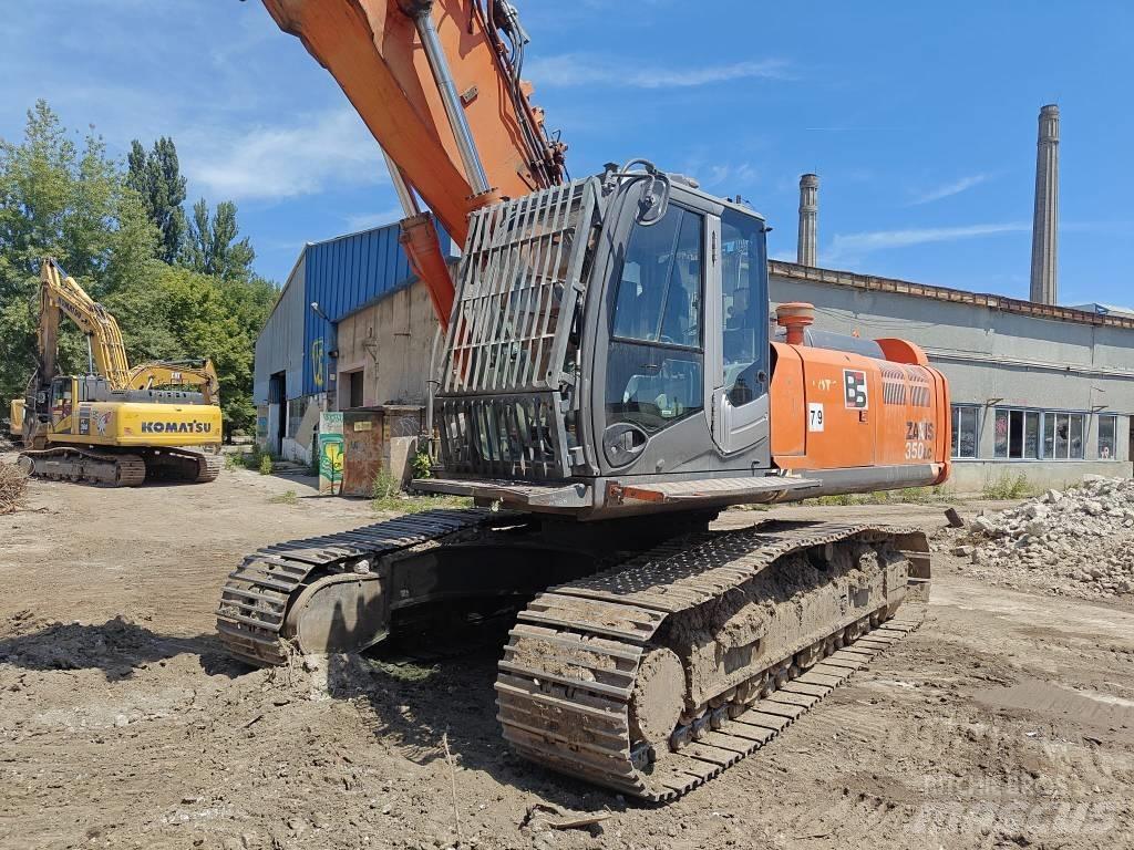 Hitachi ZX 350 Gravemaskiner med lang bom