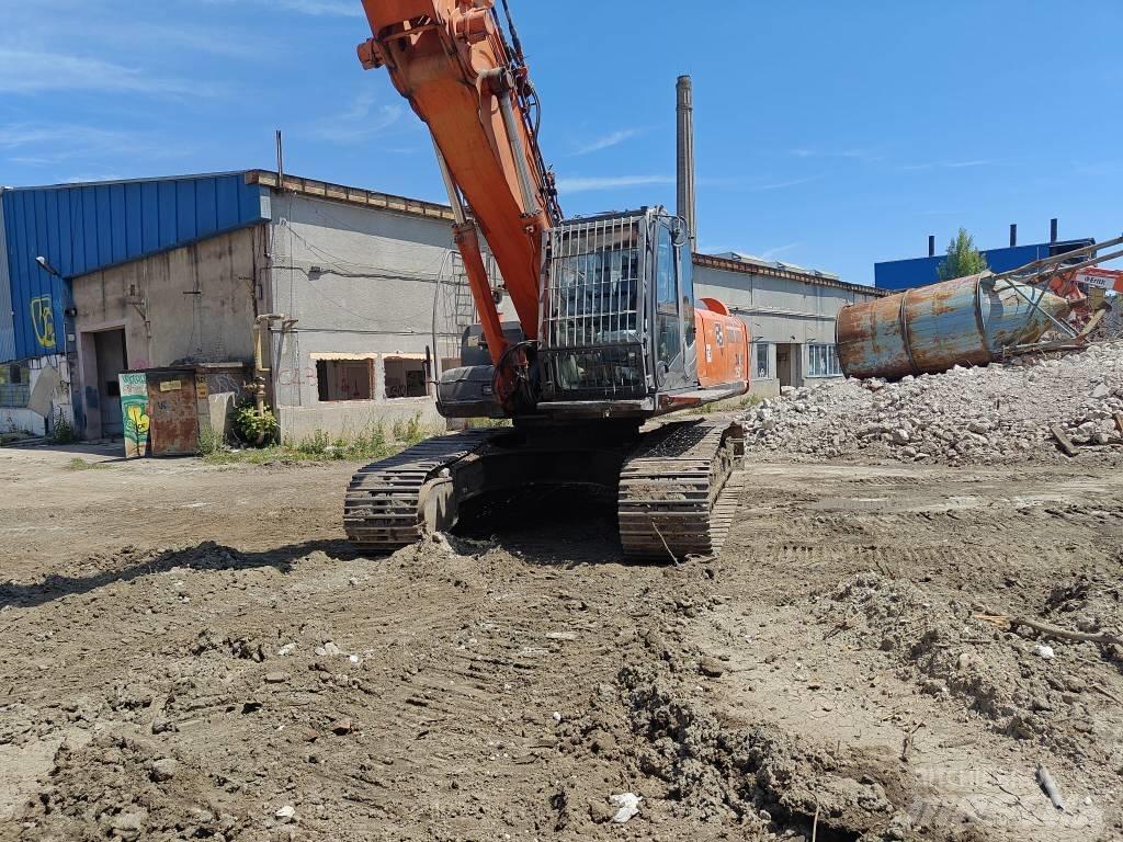Hitachi ZX 350 Gravemaskiner med lang bom