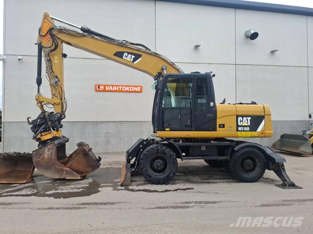 CAT 316D Hjulgravere