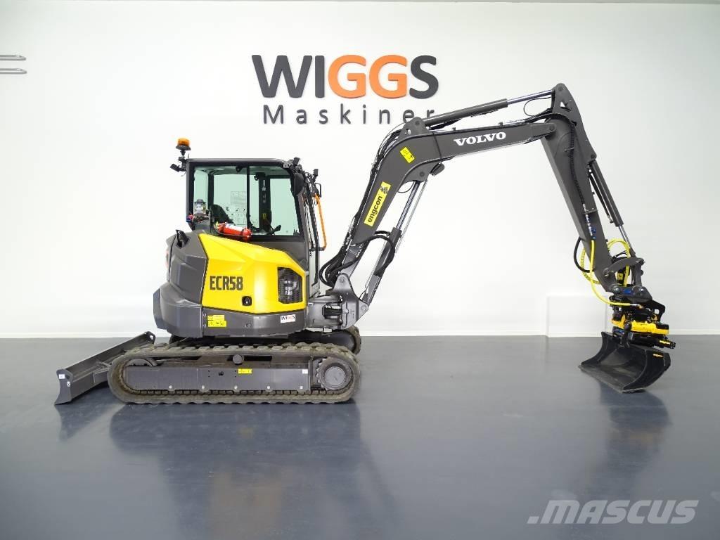 Volvo ECR58F Minigravere <7t