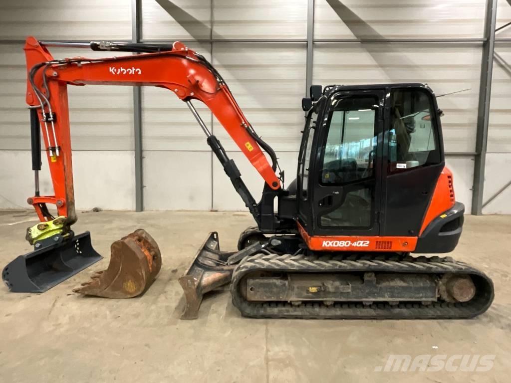 Kubota KX 080-4 A 2 Midigravere 7 - 12t