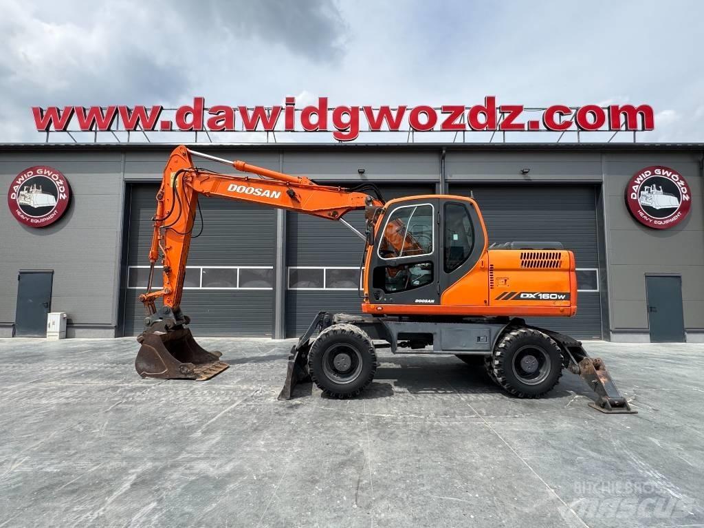 Doosan DX 160 W Hjulgravere