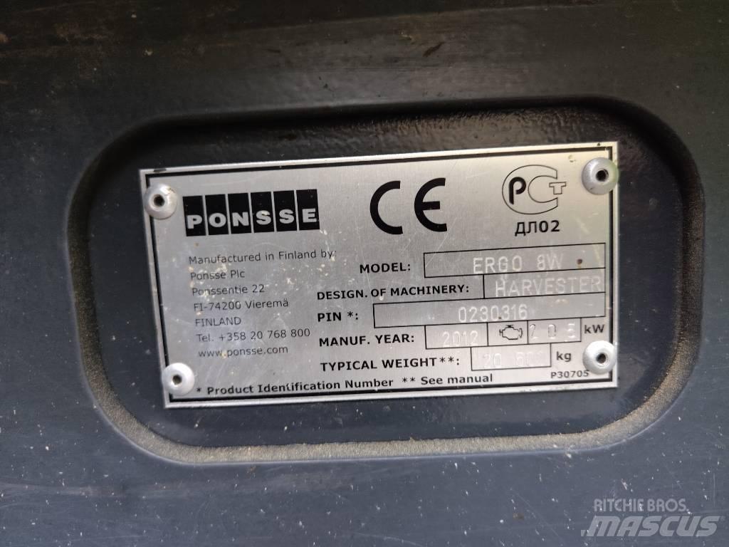 Ponsse ERGO 8W Hogstmaskiner