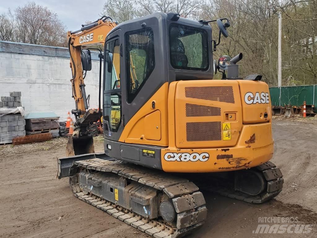 CASE CX 80 C Beltegraver