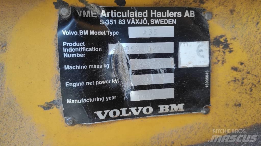 Volvo A 35 Rammestyrte Dumpere