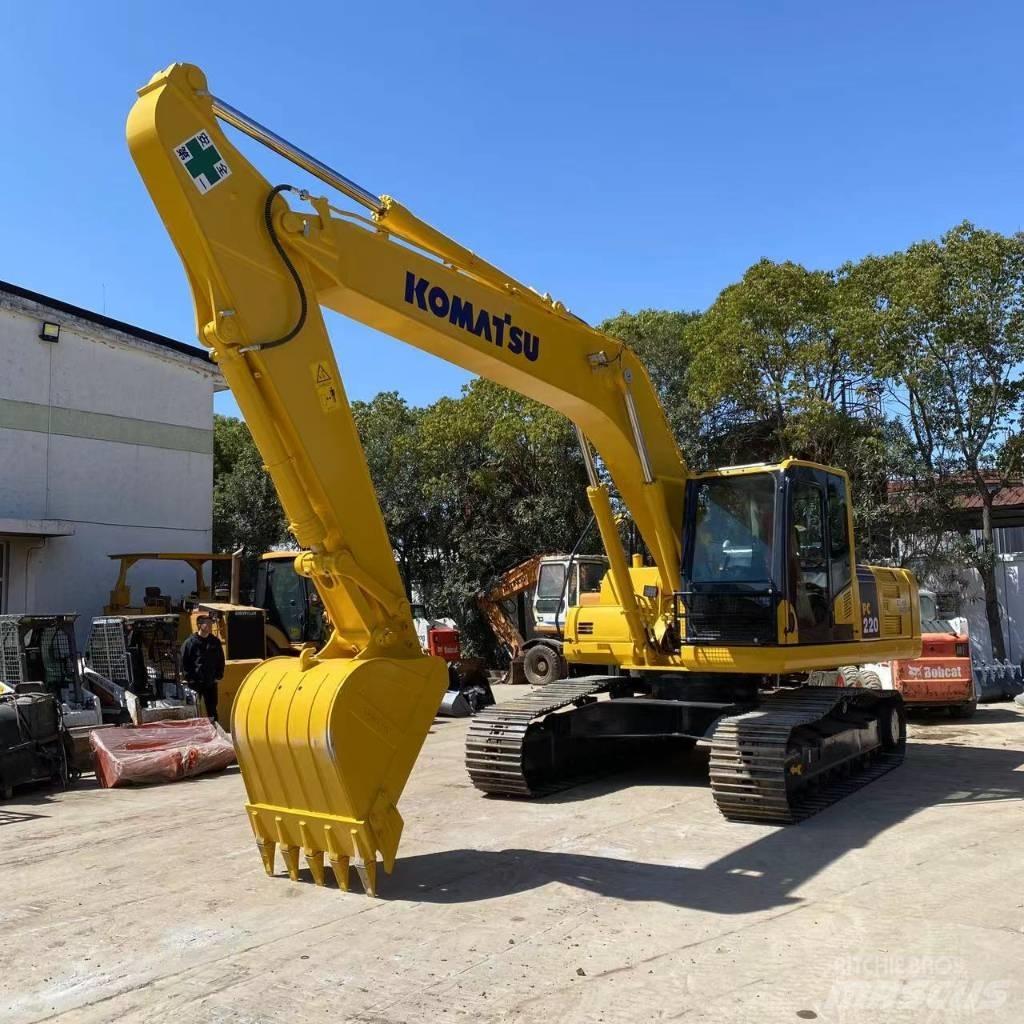 Komatsu PC 220-7 Beltegraver