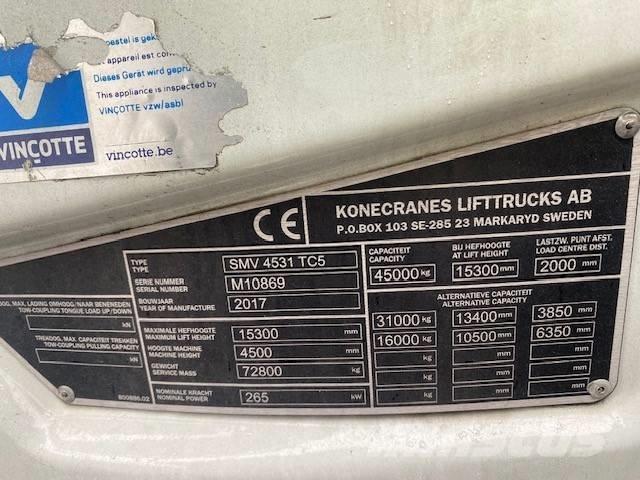 Konecranes SMV 4531 Reachstackere