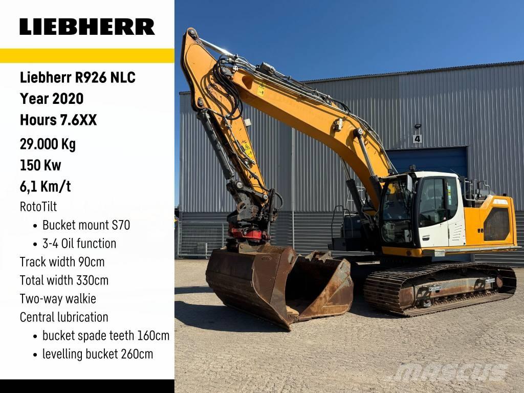 Liebherr R 926 LC Beltegraver
