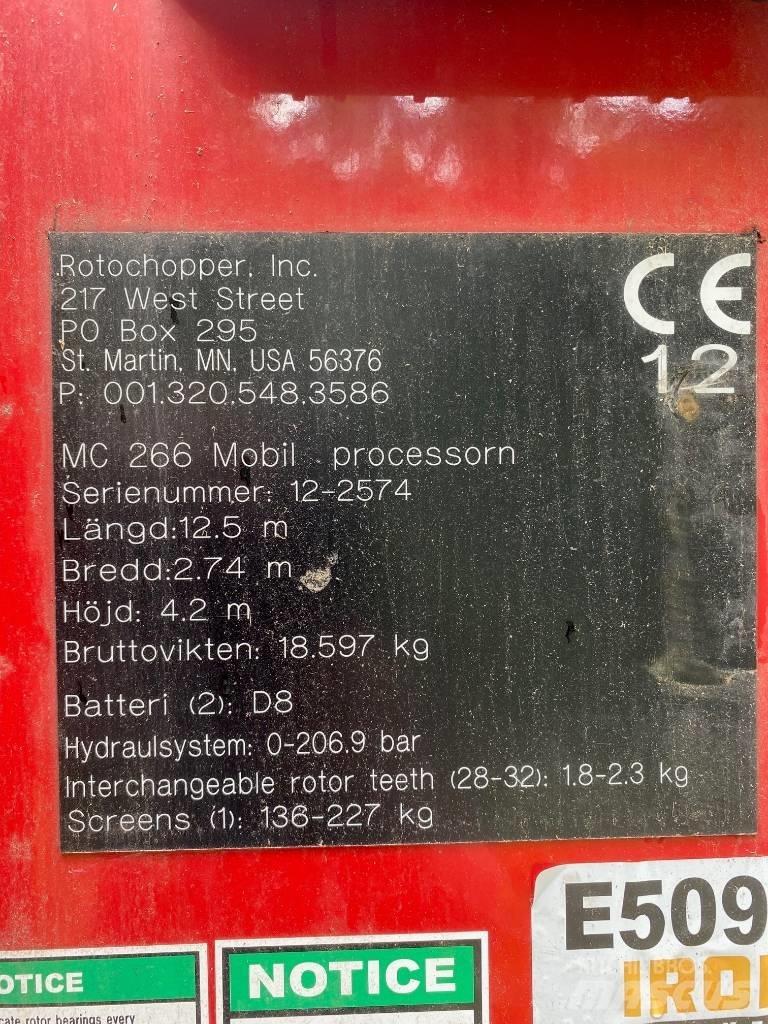 Rotochopper MC 266 Avfallsknusere