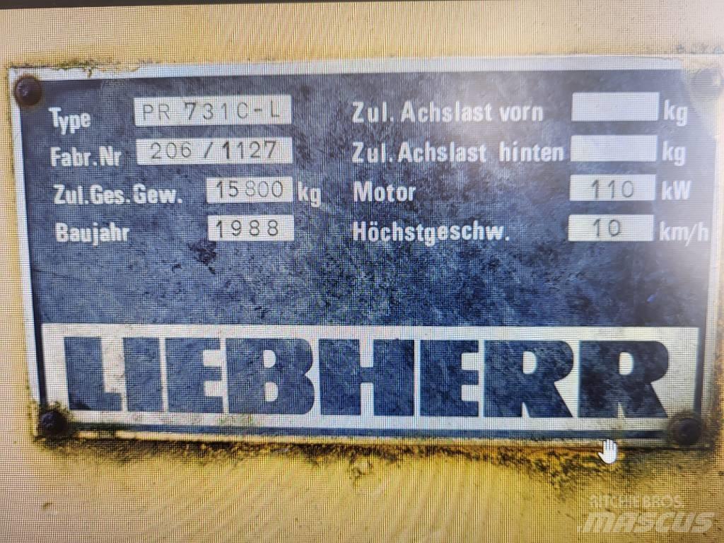 Liebherr PR 731 CL Dozere Beltegående