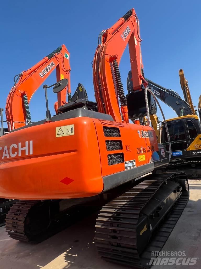 Hitachi ZX200 Beltegraver