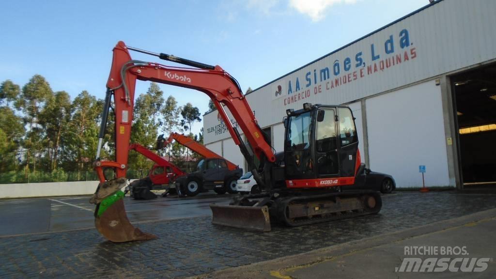 Kubota KX 080-4 Midigravere 7 - 12t