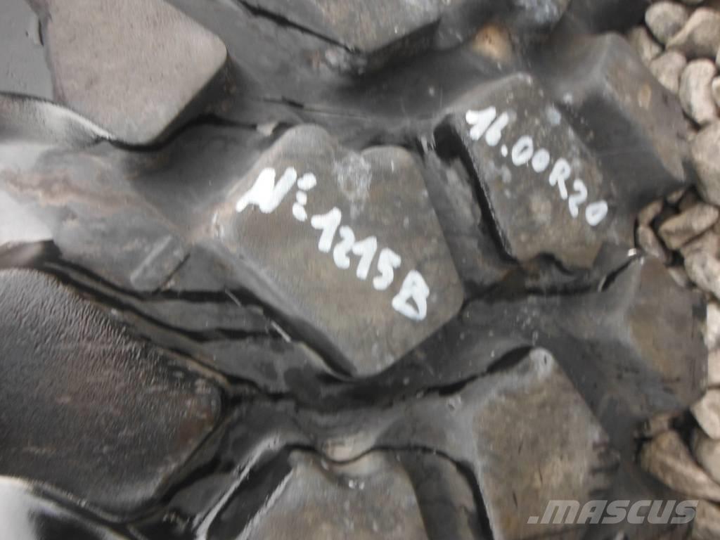 Michelin 16.00R20 Dekk, hjul og felger
