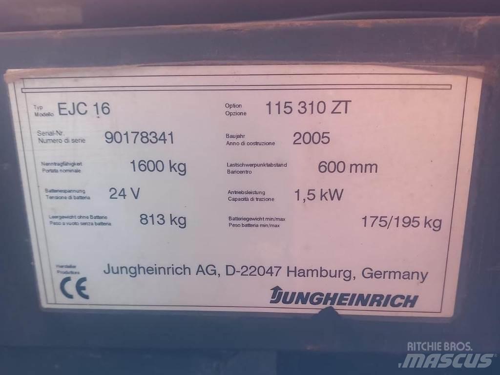 Jungheinrich ECJ16 Jekketralle
