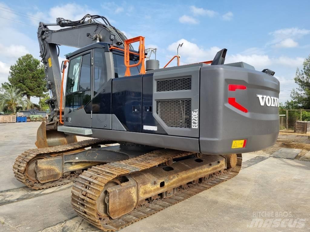 Volvo EC220EL Beltegraver