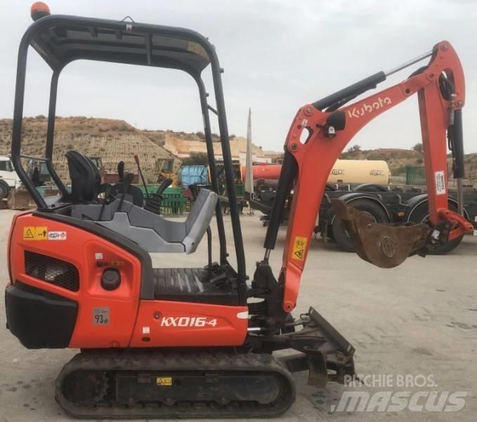 Kubota kx016-4 Minigravere <7t