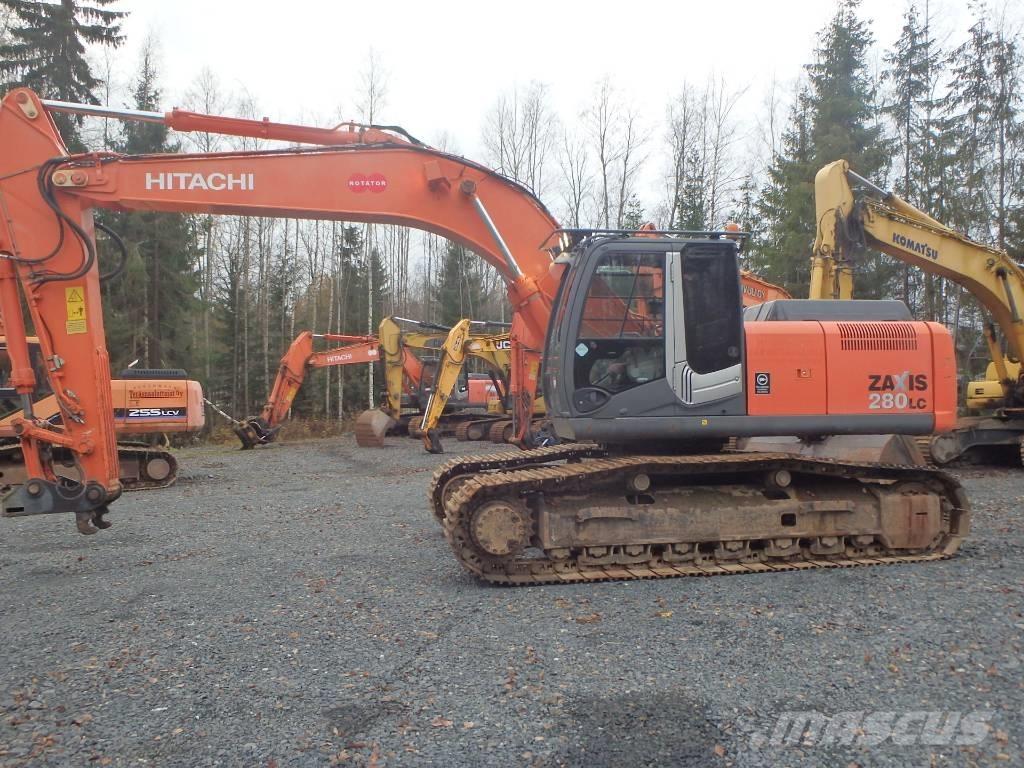 Hitachi ZX 280 LC-3 Beltegraver