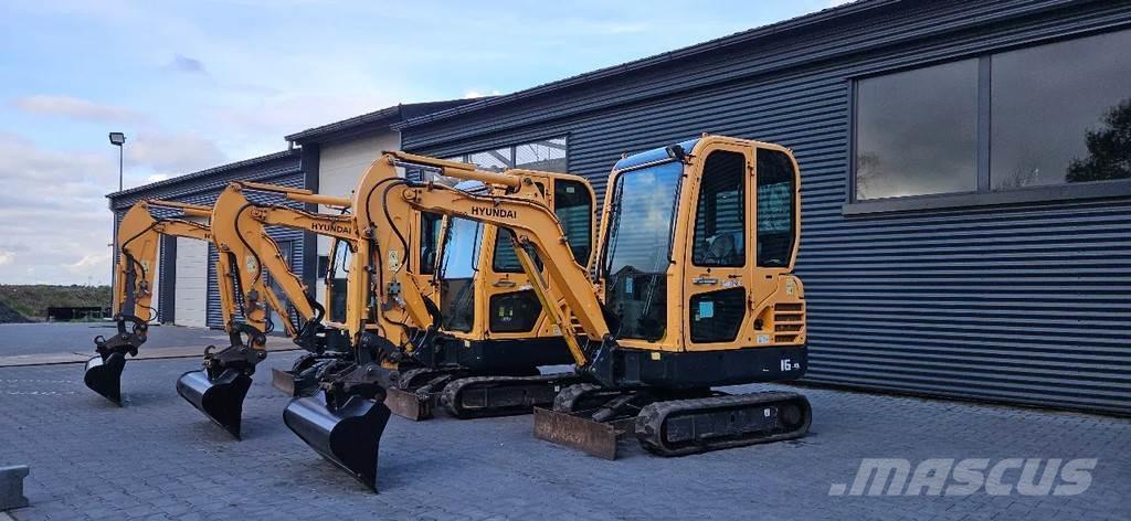 Hyundai R16-9 Minigravere <7t