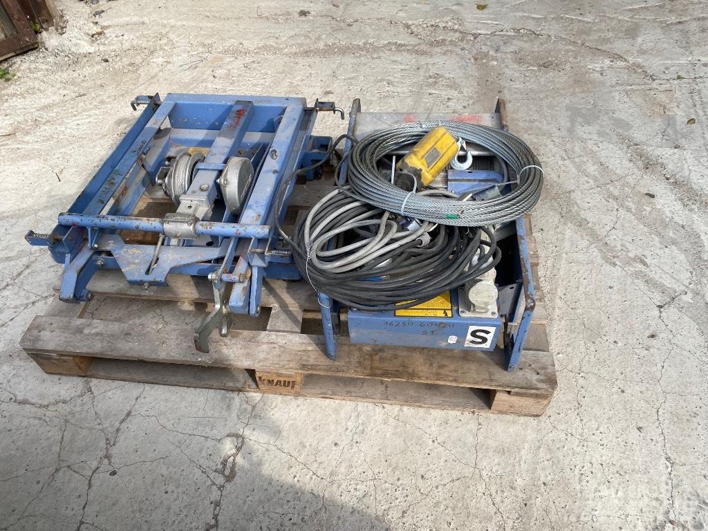 Geda Lift 250 Stillas, vinsjer og vareheiser