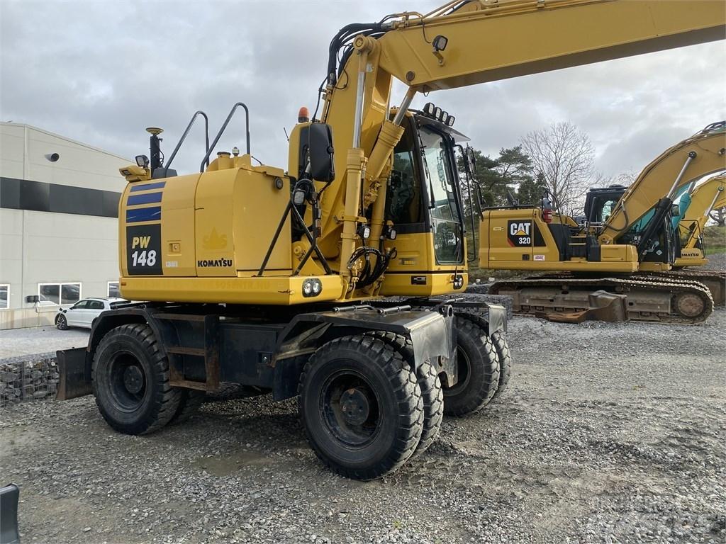 Komatsu PW148-10 Hjulgravere