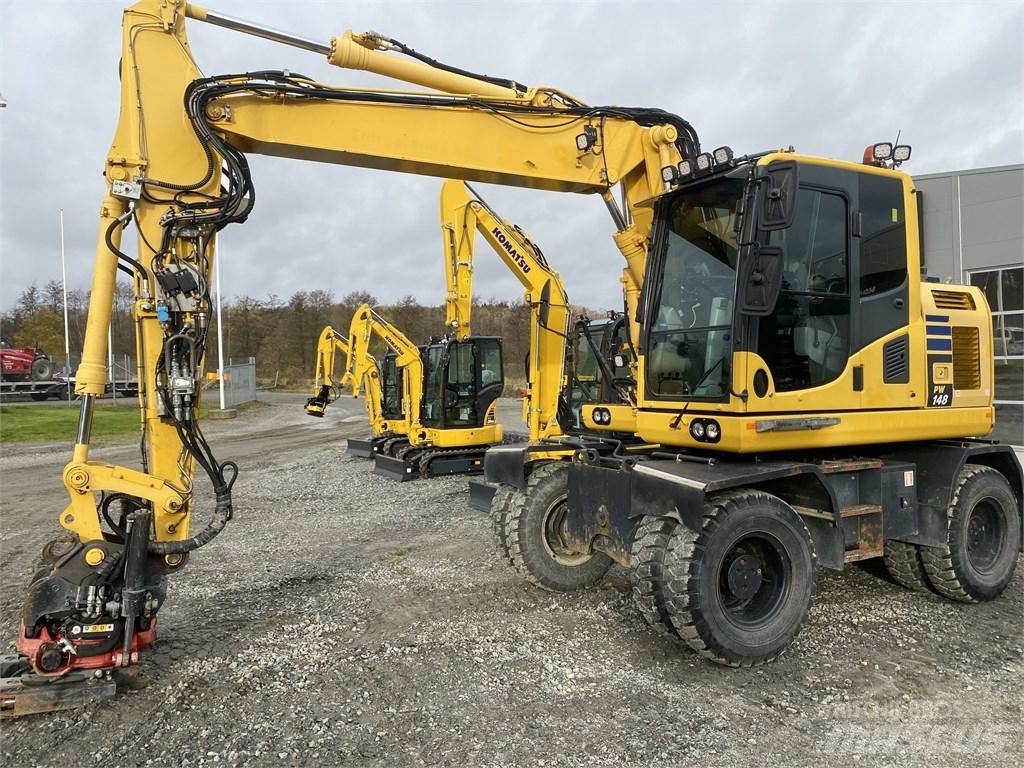 Komatsu PW148-10 Hjulgravere
