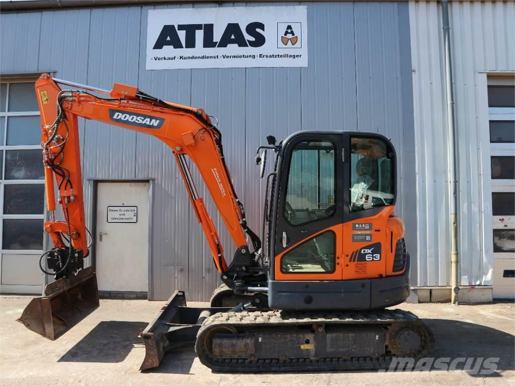 Doosan DX63-3 Minigravere <7t