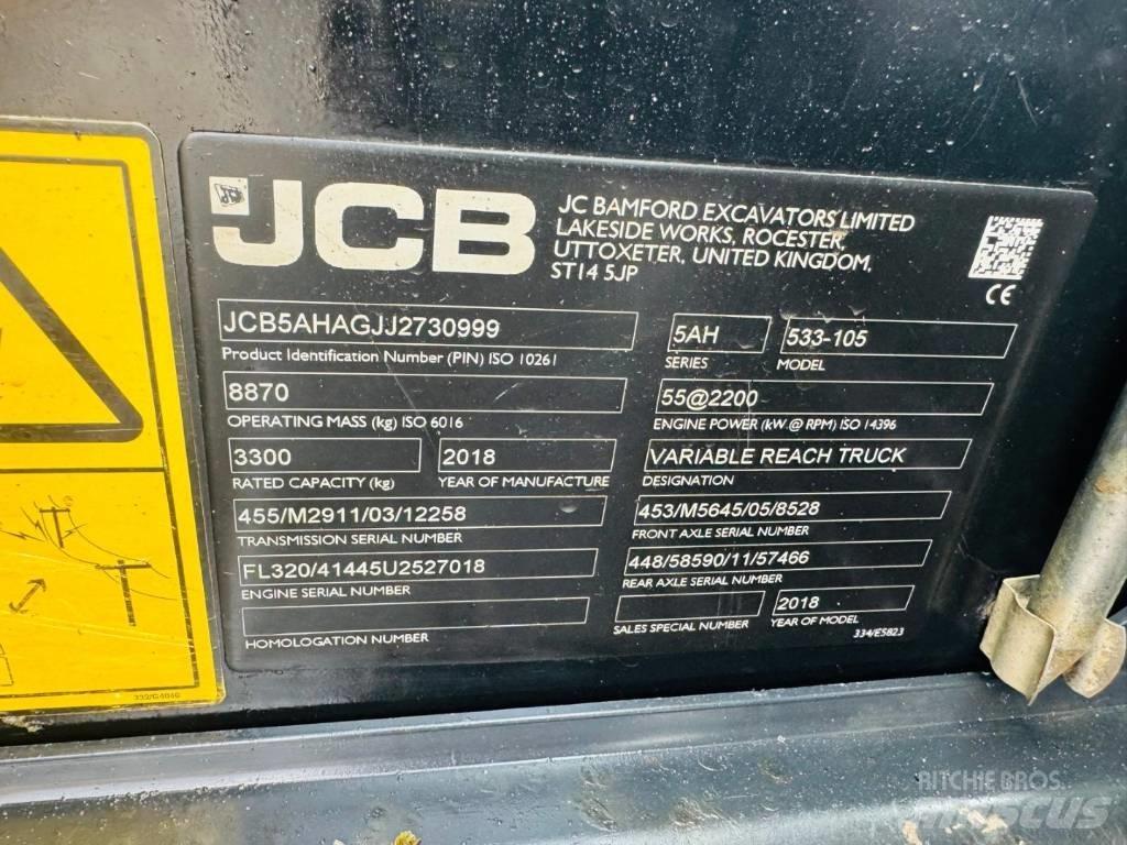 JCB 533-105 Teleskoplastere