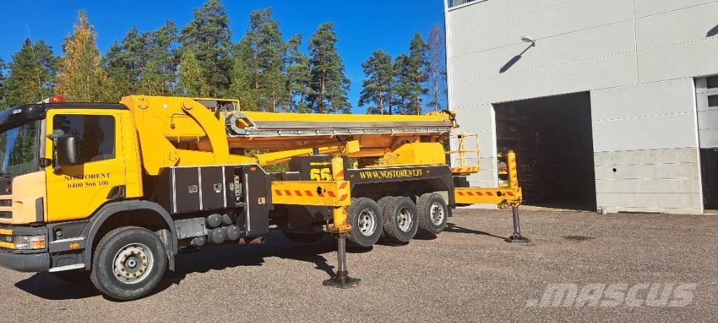 Scania P124 GB Bilmontert lift