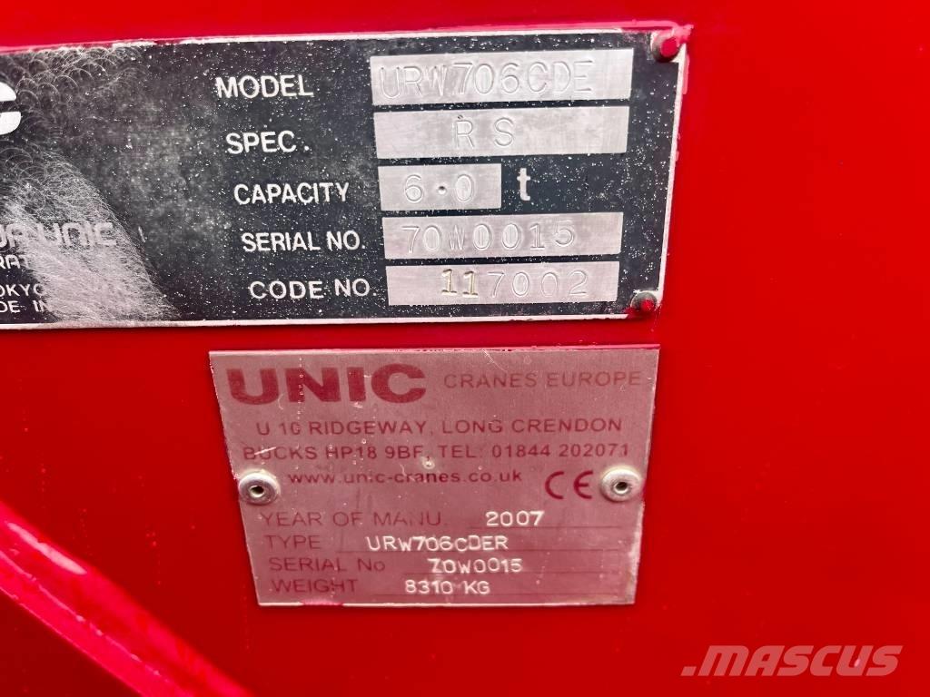 Unic URW 706 Minikraner