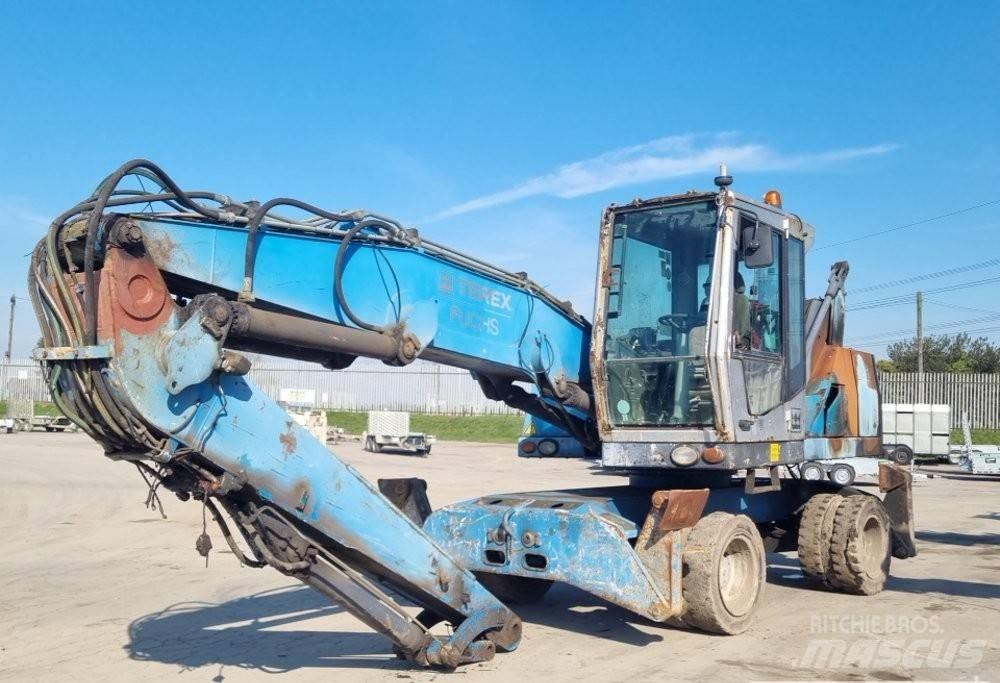 Terex Fuchs MHL 320 Gravemaskiner for avfallshåndtering