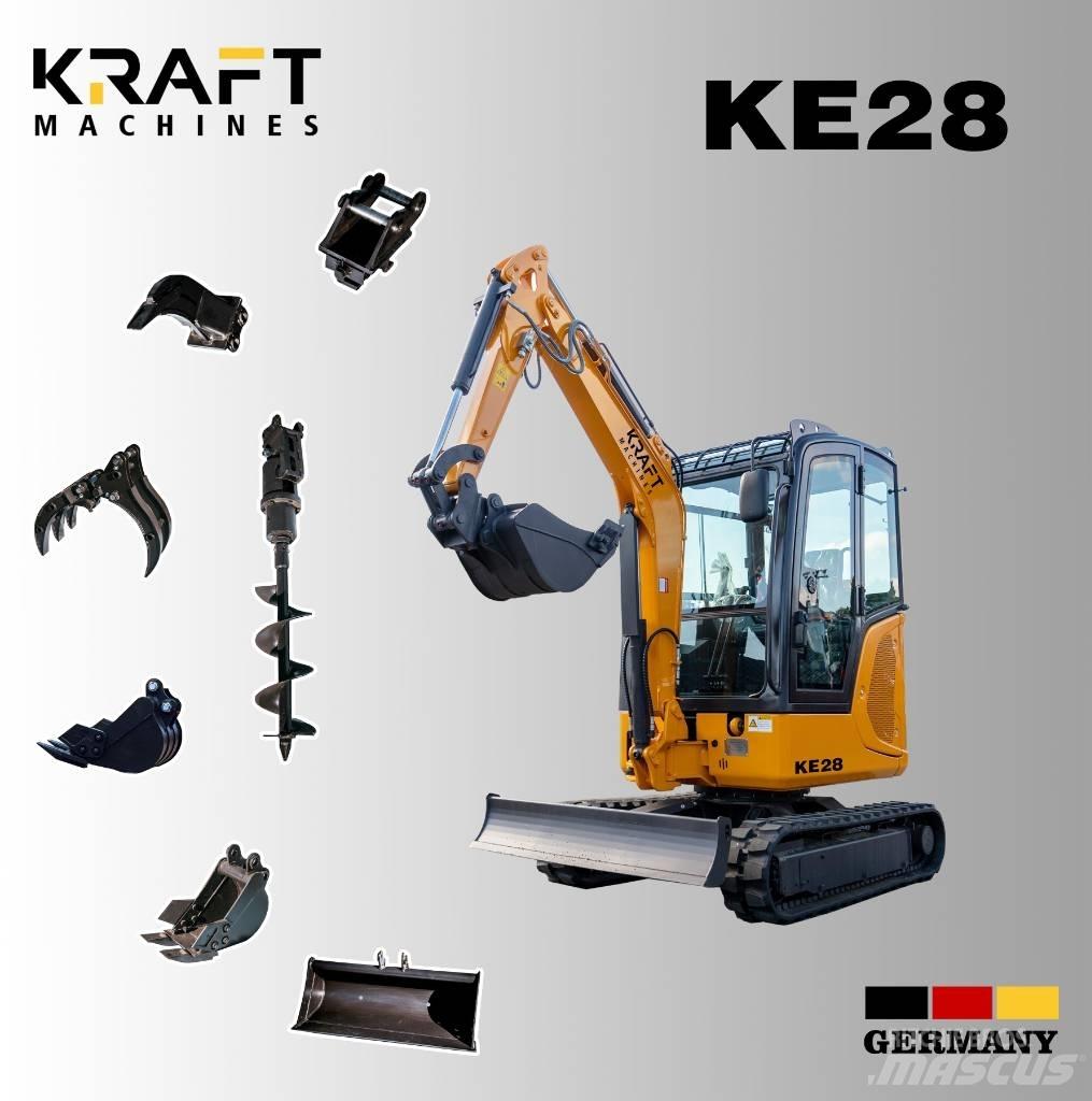 Kraft KE28 Minigravere <7t
