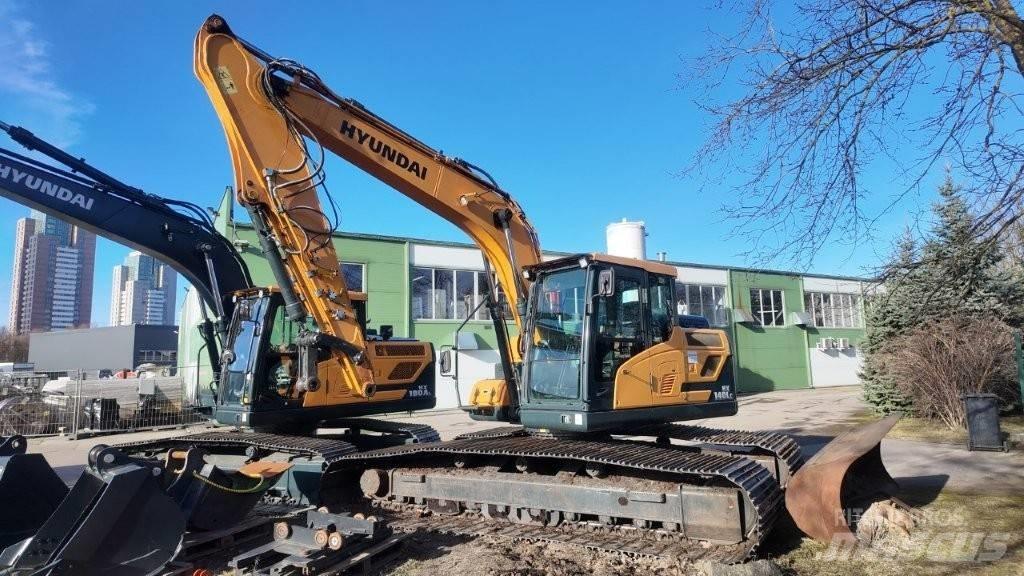 Hyundai HX140LC Beltegraver