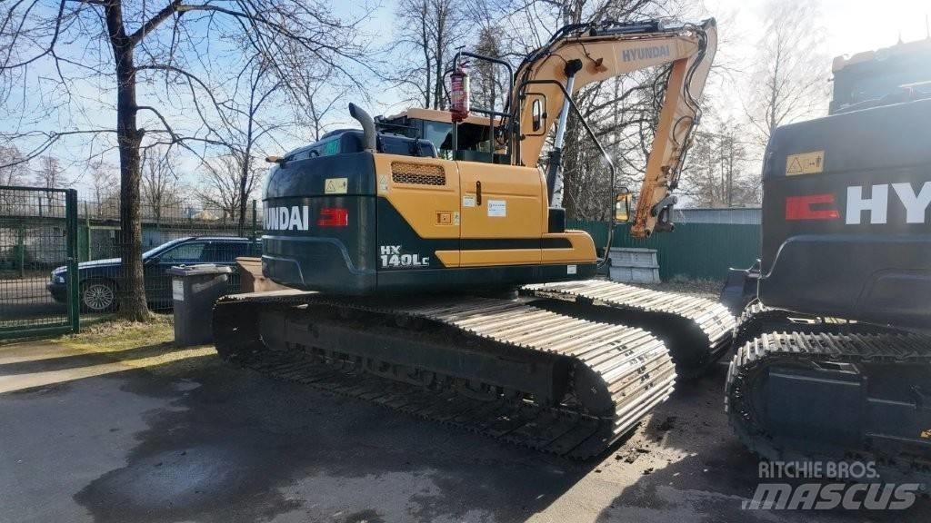 Hyundai HX140LC Beltegraver