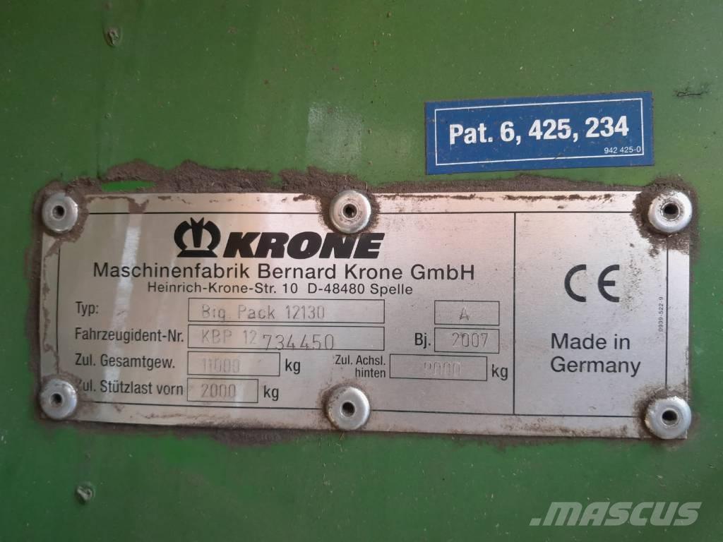 Krone Big Pack 12130 Firkantpresser