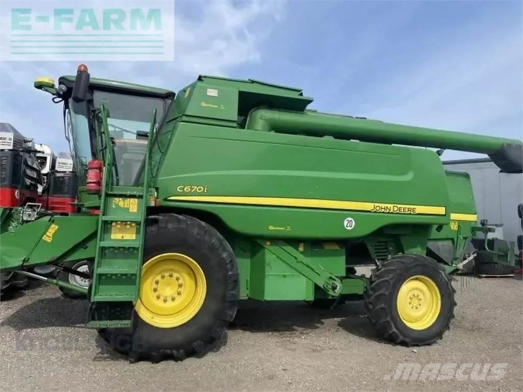 John Deere c670i Skurtreskere