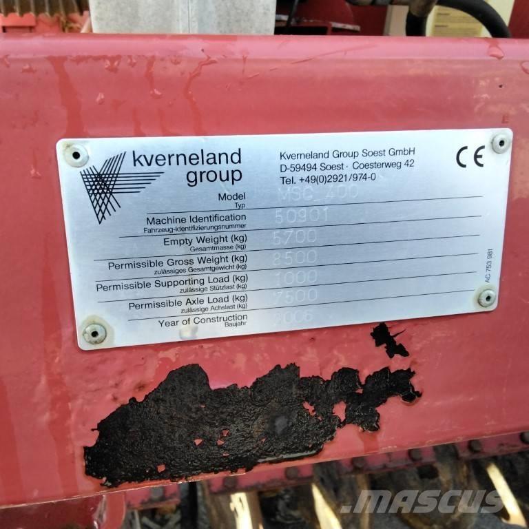 Kverneland MSC 400 Såmaskiner