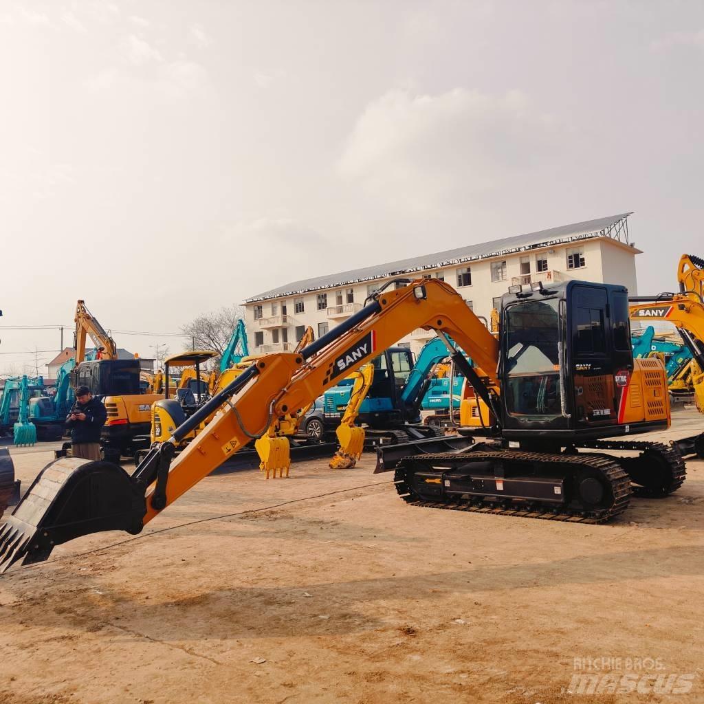 Sany SY75C Beltegraver