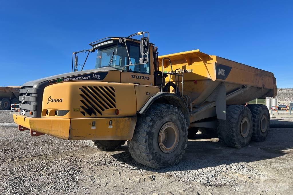 Volvo A 40 E Rammestyrte Dumpere