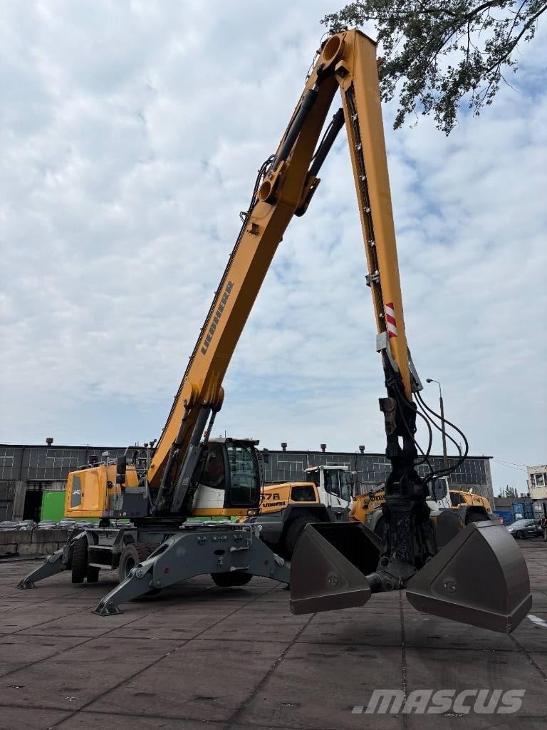 Liebherr LH 40 Port Gravemaskiner for avfallshåndtering