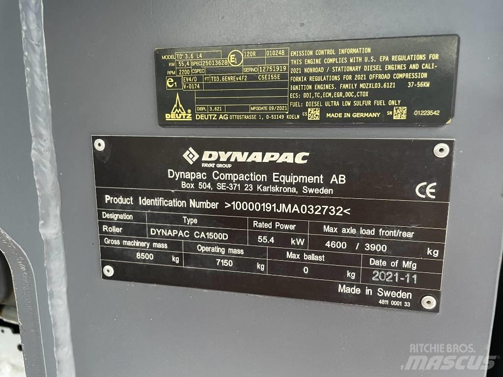 Dynapac CA1500D Valsetog
