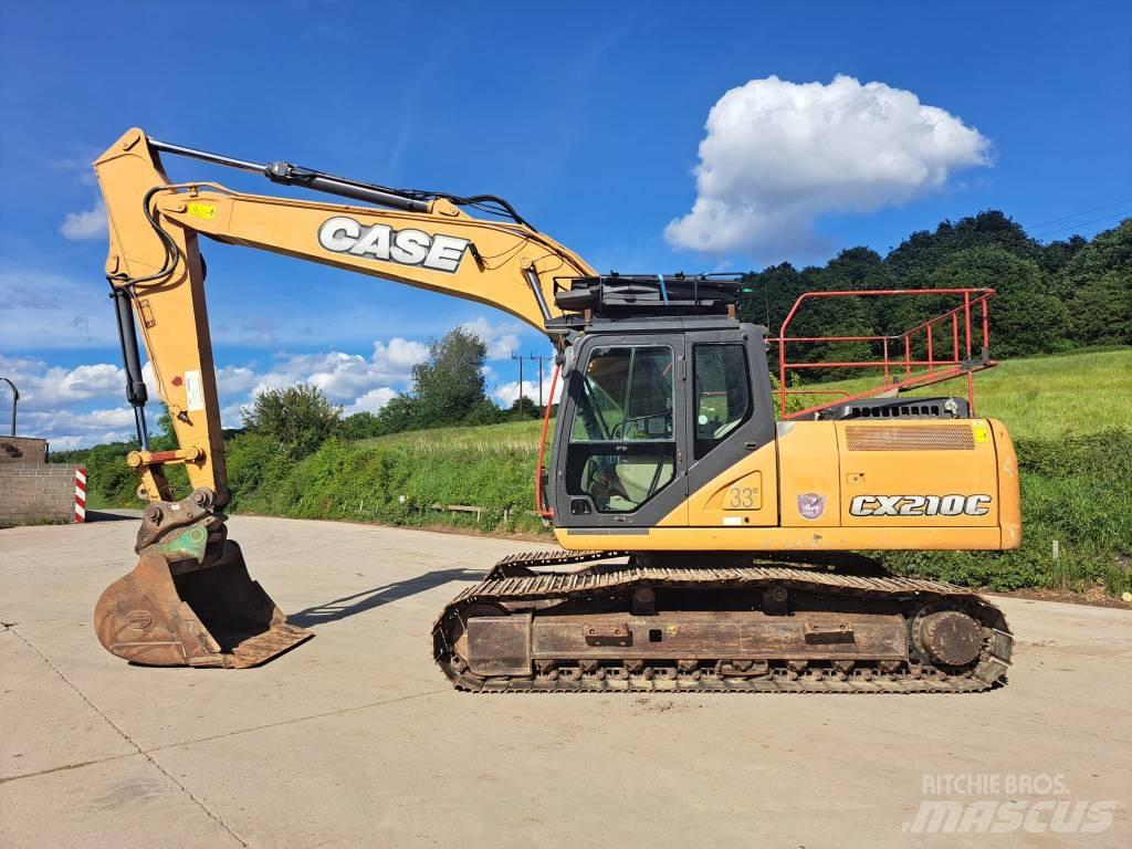 CASE CX 210 C Beltegraver