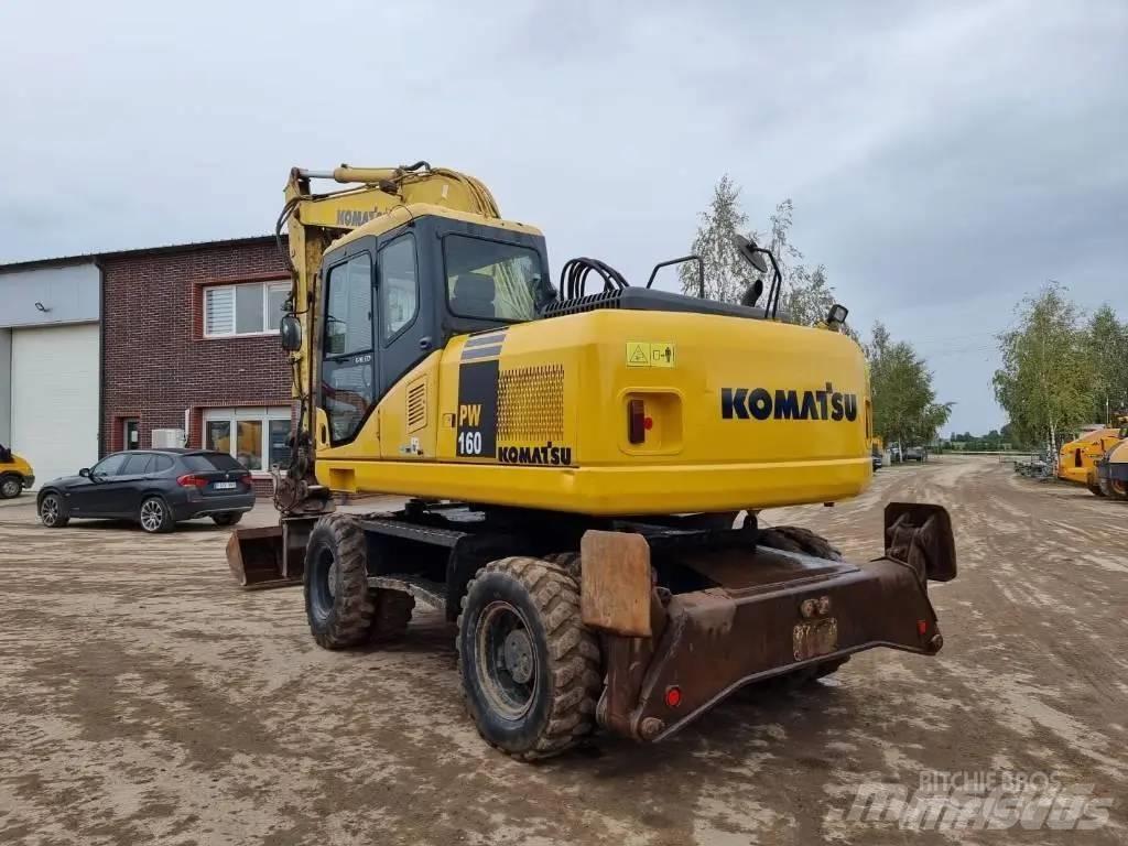 Komatsu PW 160-7 Hjulgravere