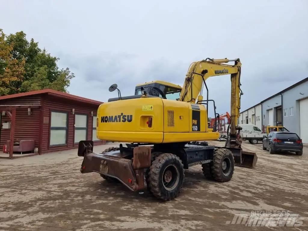 Komatsu PW 160-7 Hjulgravere