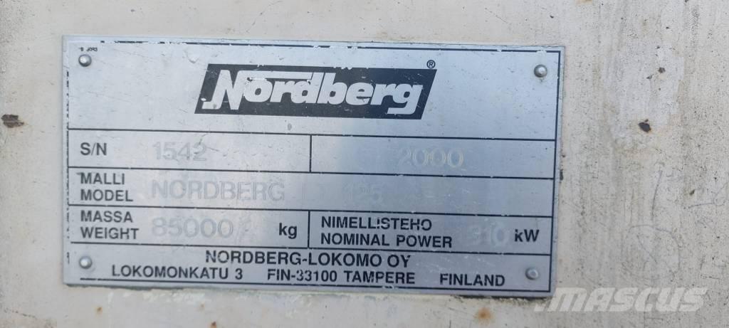 Metso Nordberg LT125 Mobile knuseverk
