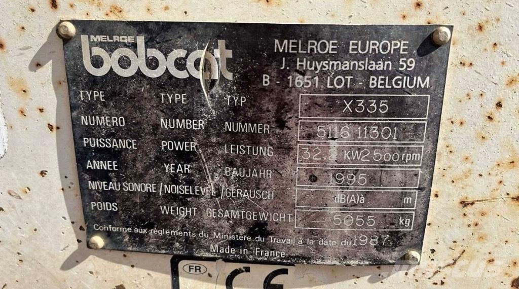 Bobcat X335 Minigravere <7t