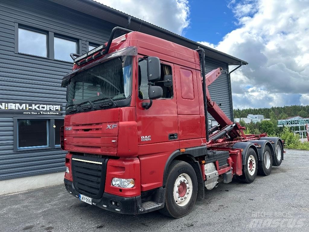 DAF XF105.410 8x2 Krokbil