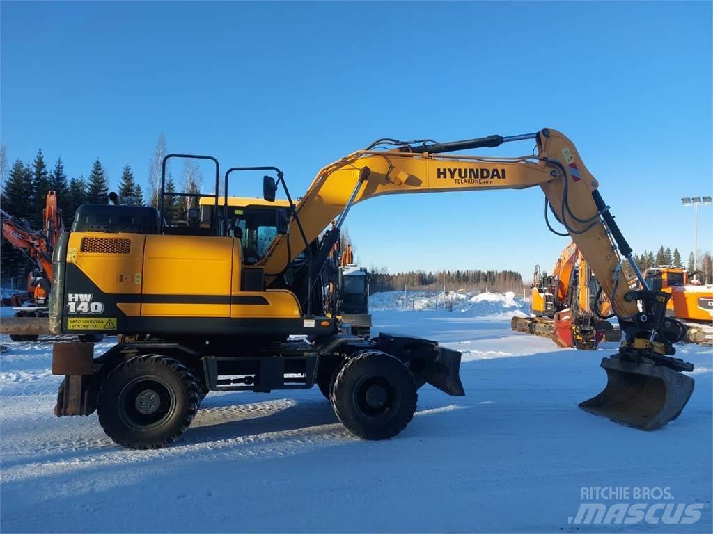 Hyundai HW140 Hjulgravere
