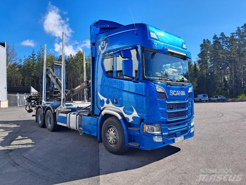 Scania R580B6X4NB Tømmerbiler