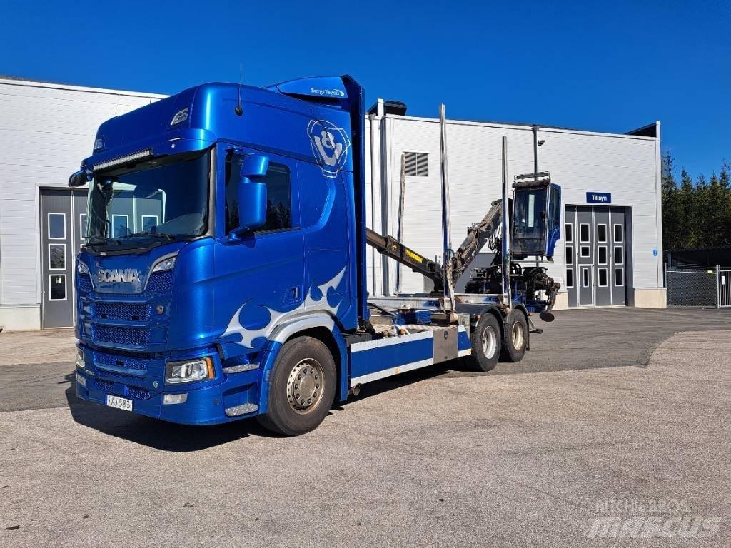 Scania R580B6X4NB Tømmerbiler